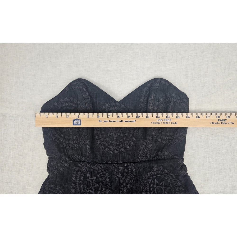 Stone Cold Fox Womens Festival Clubwear Floral Strapless Romper Size 3 Beach - Picture 6 of 9